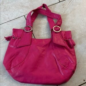 Vintage Roxy Vibrant Pink Shoulder Bag